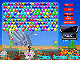 Bubble shooter game